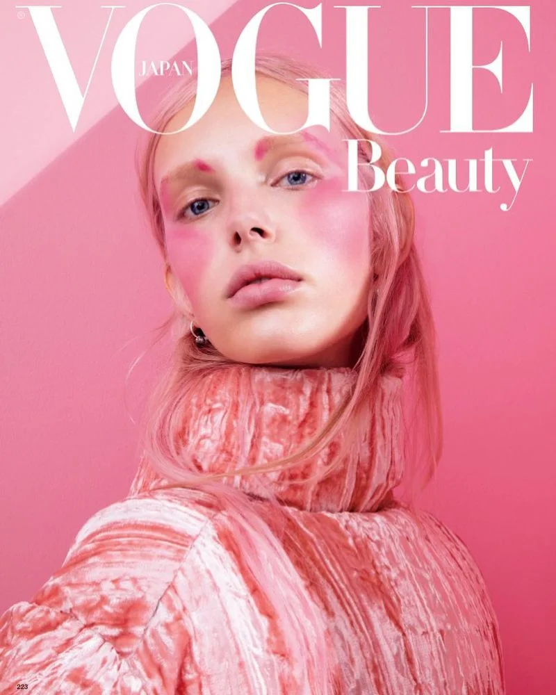 Jessie Bloemendaal Wears Pink Beauty Lensed By Lacey For Vogue